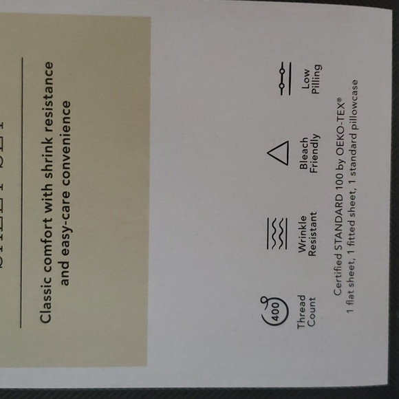 Threshold Performance Sheet XL Twin Set - Picture 3 of 5